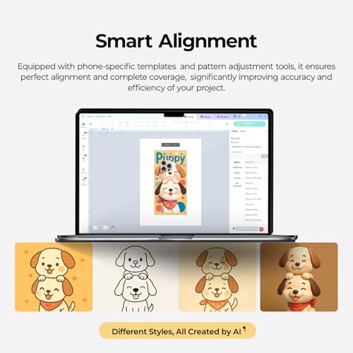 HTVRONT Phone Case Heat Press Bundle - Phone Case Sublimation Machine Compatible with iPhone + HTVRONT Auto Tumbler Heat Press Machine - Image 6