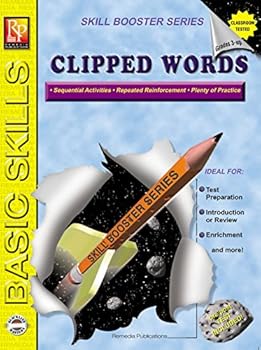 Paperback Skill Booster Series: Clipped Words | Reproducible Activity Book