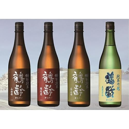 限定酒 鶴齢 生原酒4種(720ml×4本)