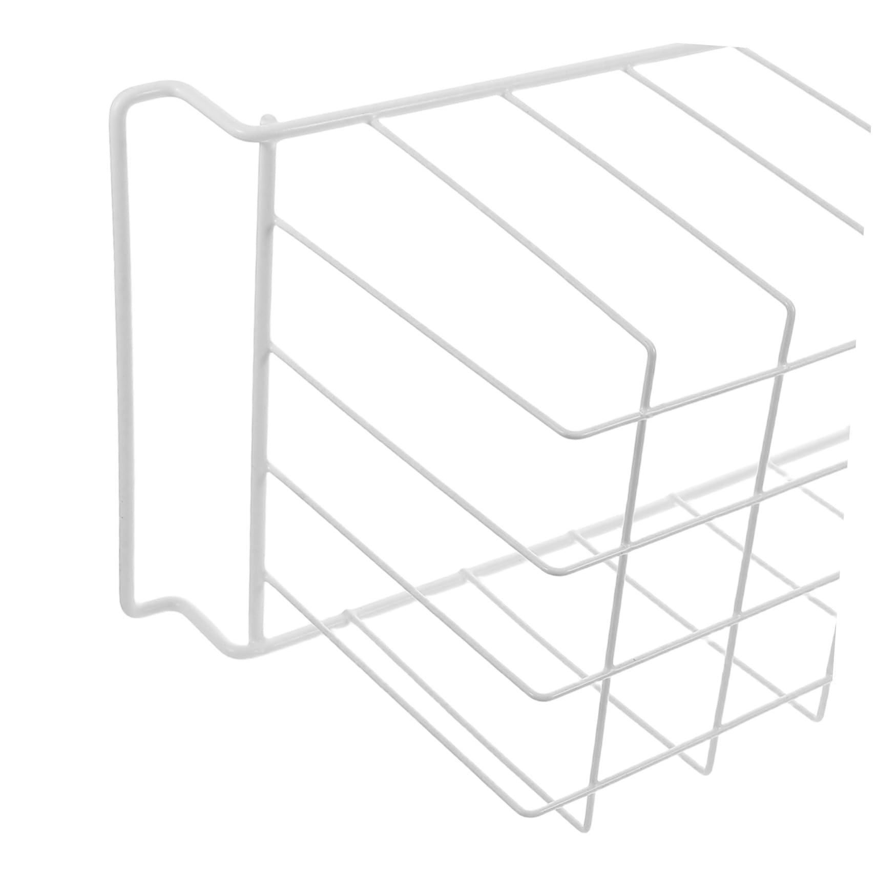 iplusmile Cestas Colgantes para Congelador 3 Piezas 42x22x20 Cm Malla Alambre Resistente Organizador Almacenamiento Refrigerador Congelador Uso Doméstico