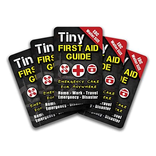 Are first aid kits allowed in carry on luggage Tiny First Aid Guide Book