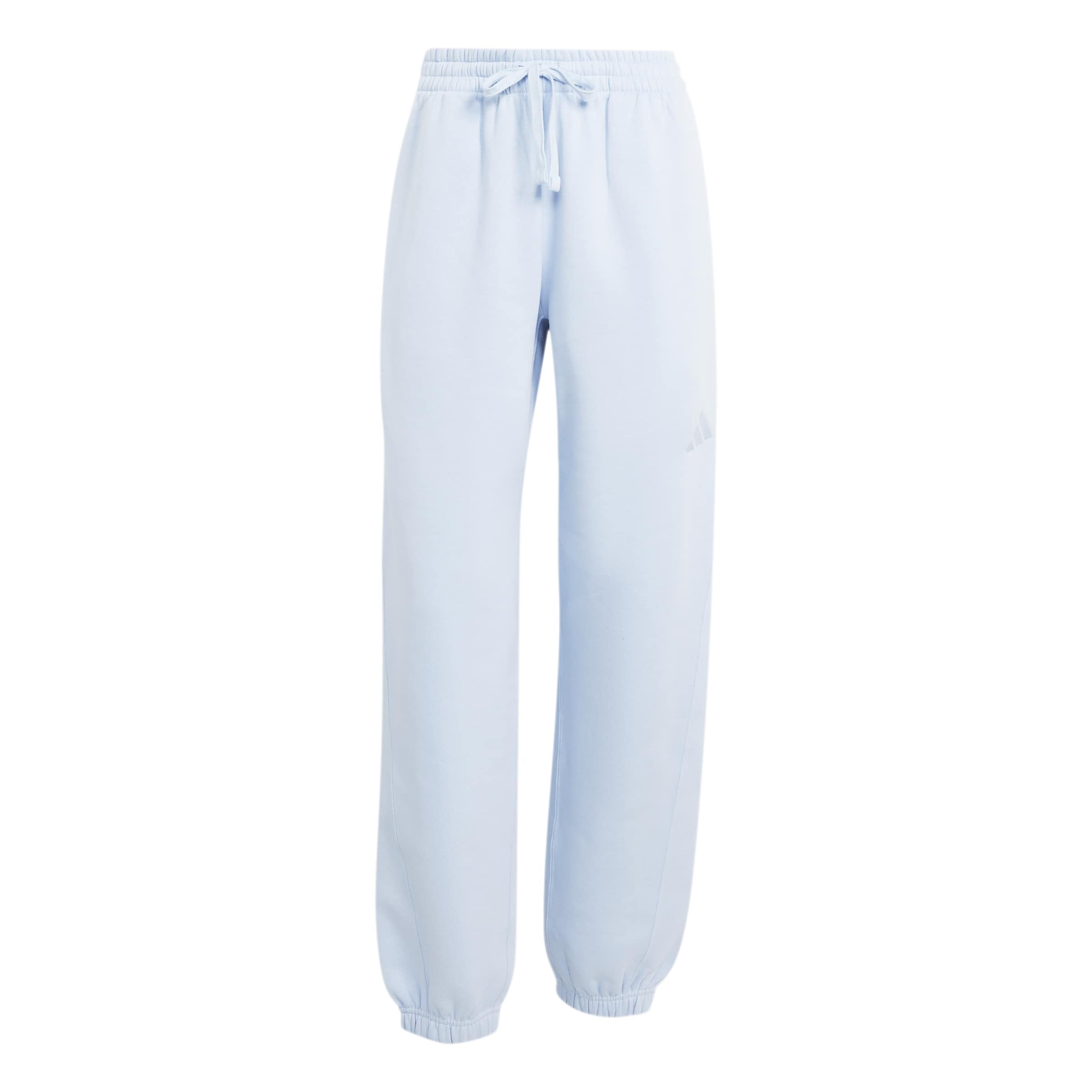 adidas Women's All SZN Fleece Loose Pants, Crystal Sky, XS
