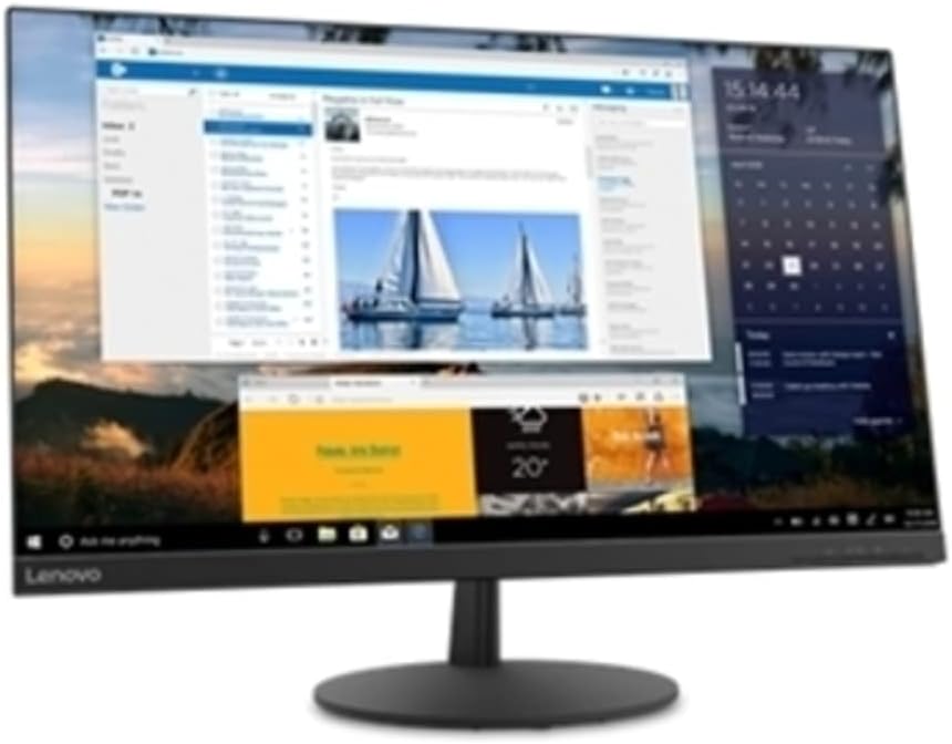 LenovoL27q-30 27-inch QHD Monitor, LCD IPS, LED Backlit, 16:9, FreeSync, 75Hz, 4ms, Narrow Bezels, HDMI, DP, Tilt, VESA Mount