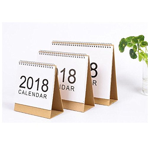 Télécharger 2018 Bureau Flip Calendrier Mois par page Stand Up Table d'office Home Planner Calendrier de Noël livre En ligne