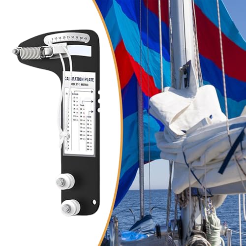 Tensiomètre de gréement de voile robuste avec câble acier résistant - 4