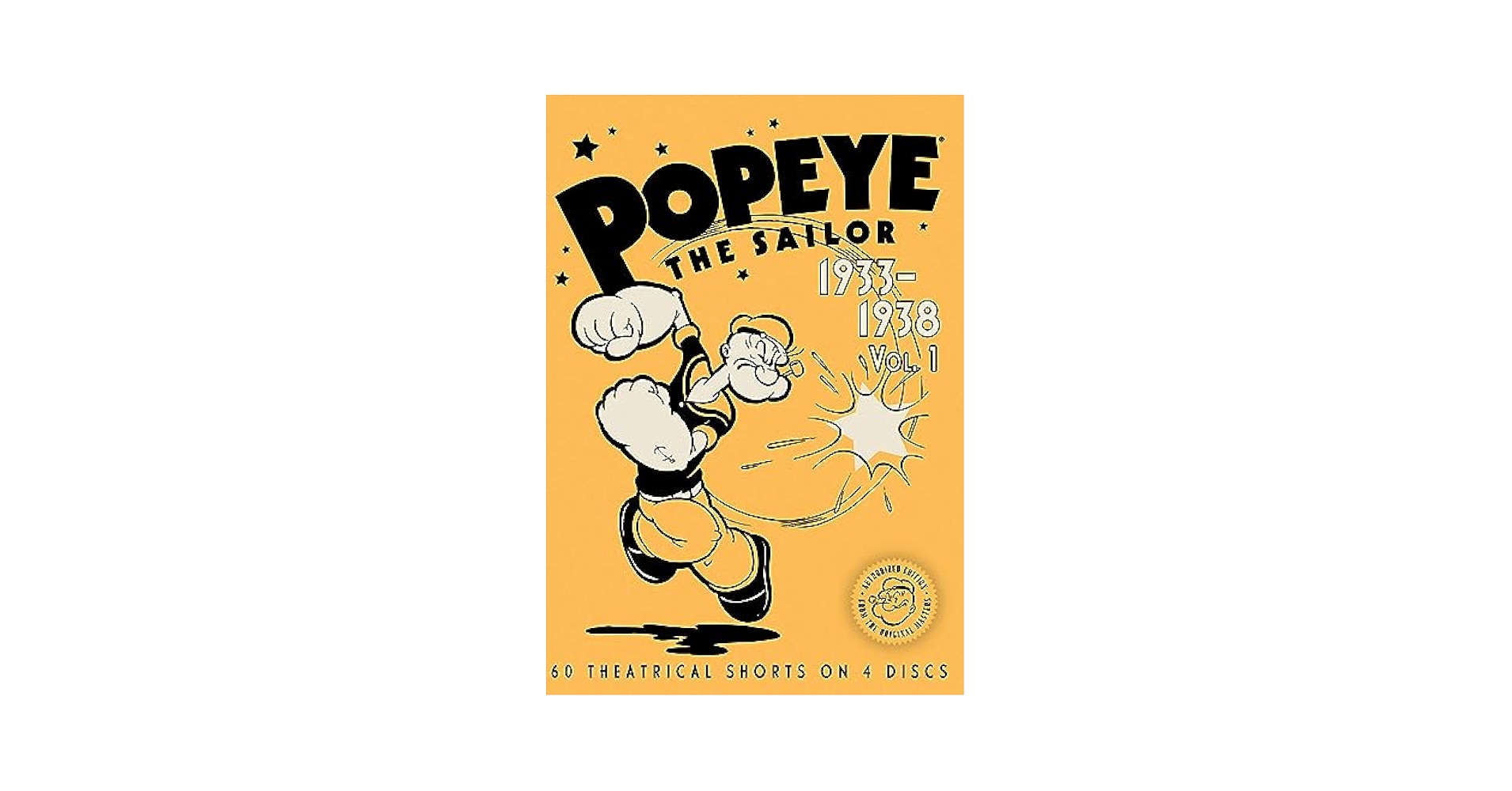 (未使用･未開封品)70 Years of Popeye [DVD] Popeye The Sailor Man, Collector's Edition 75th Anniversary