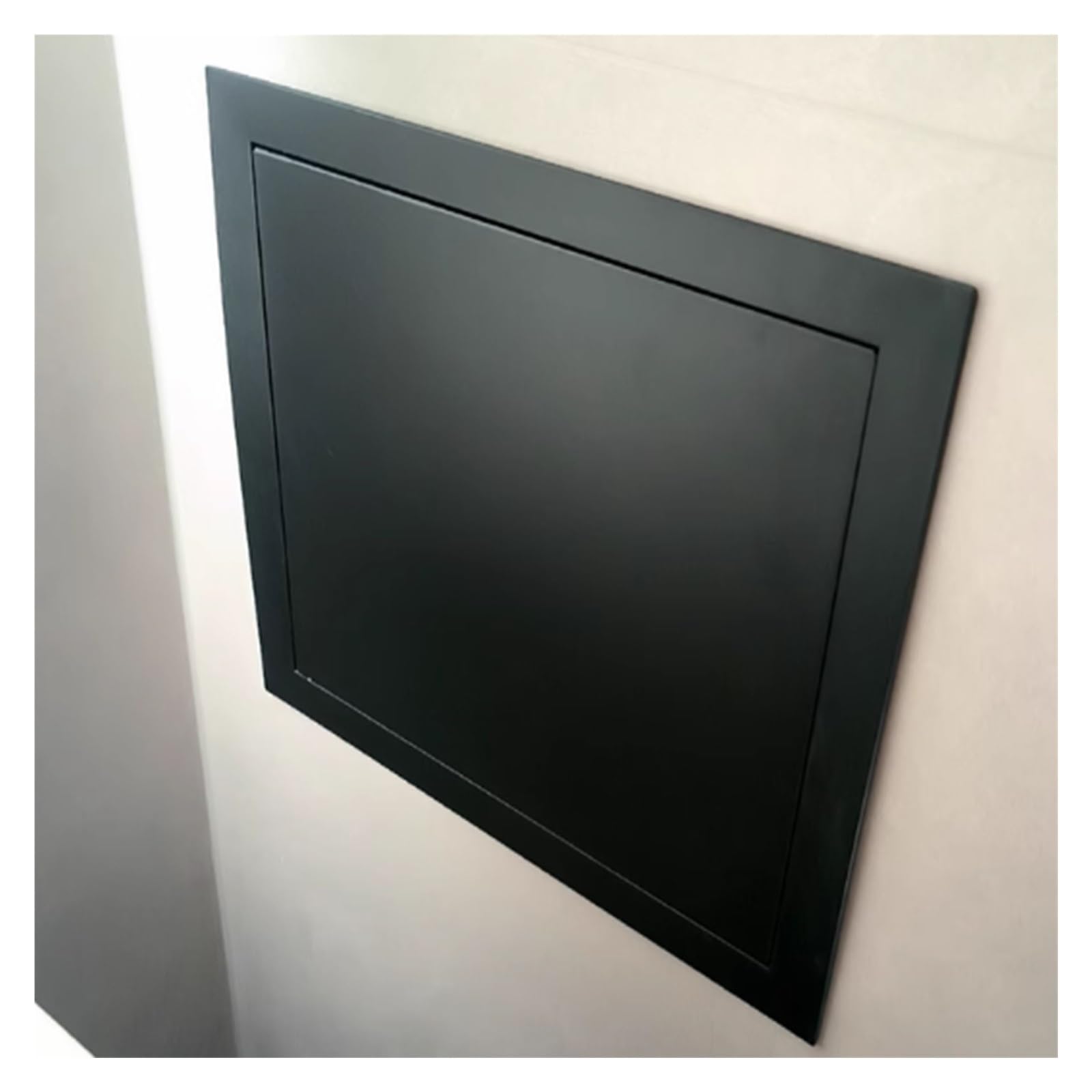 Haixhx Black Access Panel 100X100 100X150 150X150 200X200 300X300 400X400 600X600 Mm, Drywall Inspection Door Hatch, Customizable Access Ports For Suspended Ceilings(,550X550mm)
