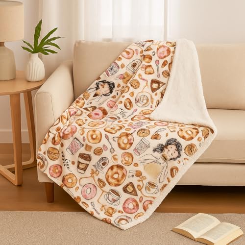 GX GARGIX Coperta in Pile, Plaid Caldo Invernale per Divano, Morbida Agnellato, Lavabile 200x200cm Varie Fantasie Inverno Autunno (DMO-10)