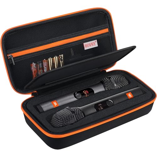 Étui de microphone compatible avec JBL sans fil deux système, housse karaoké
