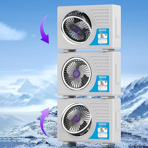 Ventilateur de table pour chambre rechargeable et réglable - 6