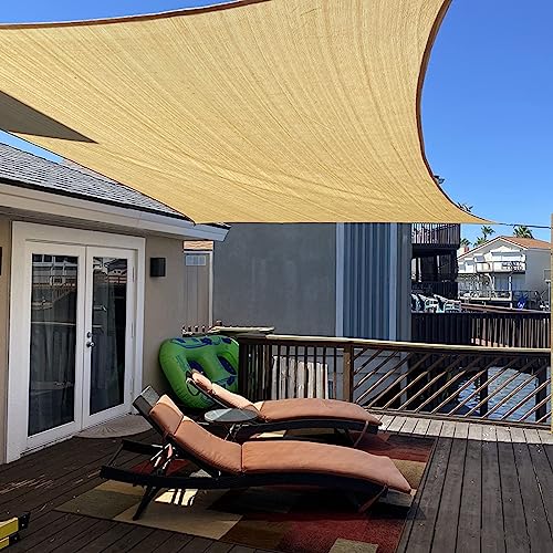 Toldo parasol exterior de 8x12 m para evitar el calor en patios y eventos grandes 5