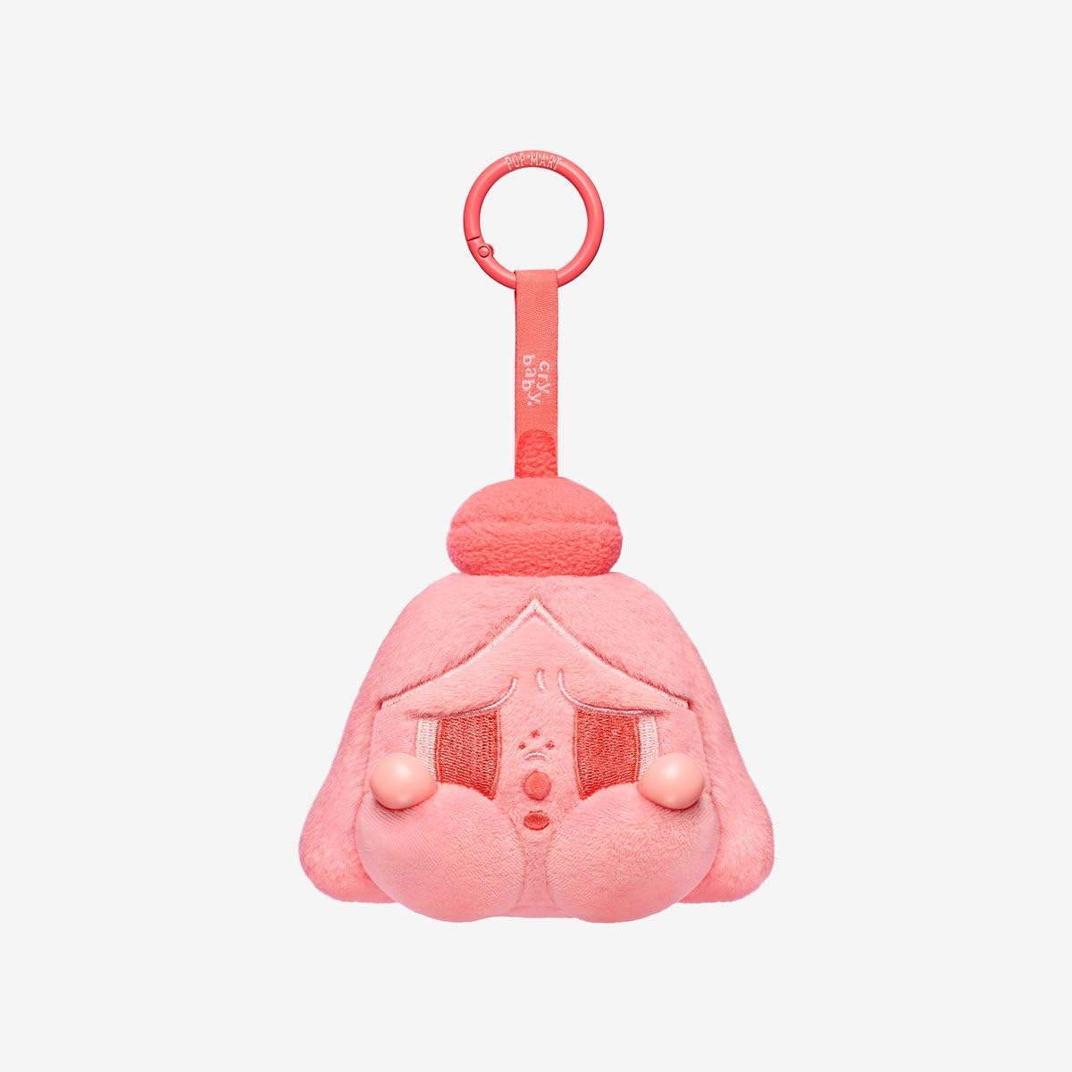 Pop Mart Multicolor Crybaby Tears Launch Project Series Plush Pendant Blind Box | Mystery Designer Collectible Keychain L 1 Box