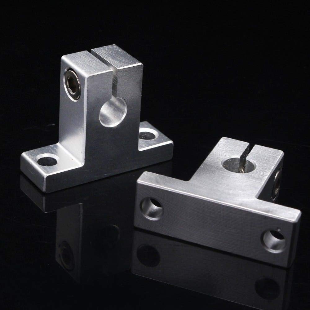 Ochoos 100pcs/lot SK8 SH8A Linear Shaft Support/end Mount