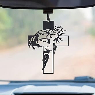 MH VILLA Christian car Hanging, Dream Catcher for car,