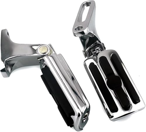 Miniatura 5 de Mini estribo de pasajero, kit de soporte y clavijas para Harley Davidson Touring modelos 1993-2023 Road King FLHR Road Glide FLTRX Street FLHT