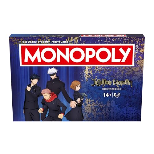 Winning Moves Jujutsu Kaisen Monopoly classic board game is perfect for 2-6 players and makes a great gift for fans aged 14 and up - Image 2