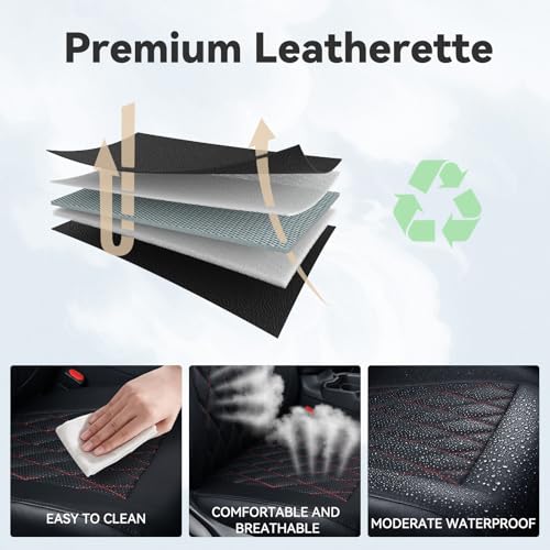 Image of coverdream Seat Covers Custom Fit for Toyota 2019-2025 RAV4 Hybrid SE /XSE