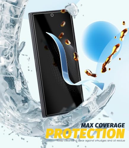 Image of STP FEEL 1 Pack Unbreakable Membrane Screen Protector Guard For Samsung Galaxy Z Fold 8 Ultra 5G, (8 Inch, Front and Back) | Membrane Ultra Smooth Touch with Finger Print Support - 3 Months Warranty