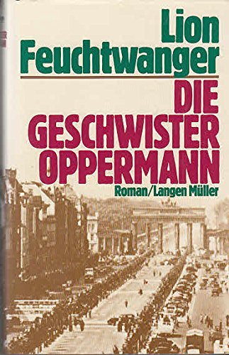Die Geschwister Oppermann -- w/ Dust Jacket [German] 3784418953 Book Cover