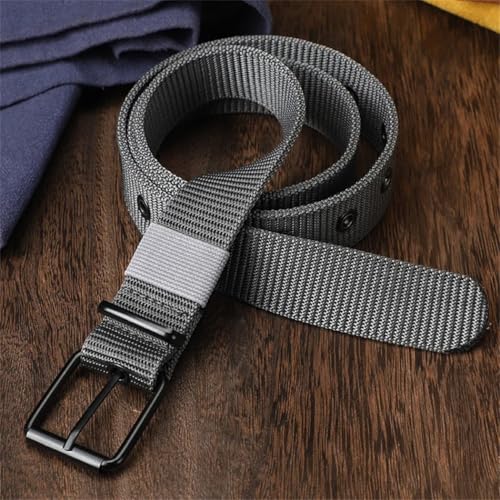 Men's Canvas Buckle Belt Outdoor Sports Belt Women's Trendy Belt Men Women Jeans Belt3