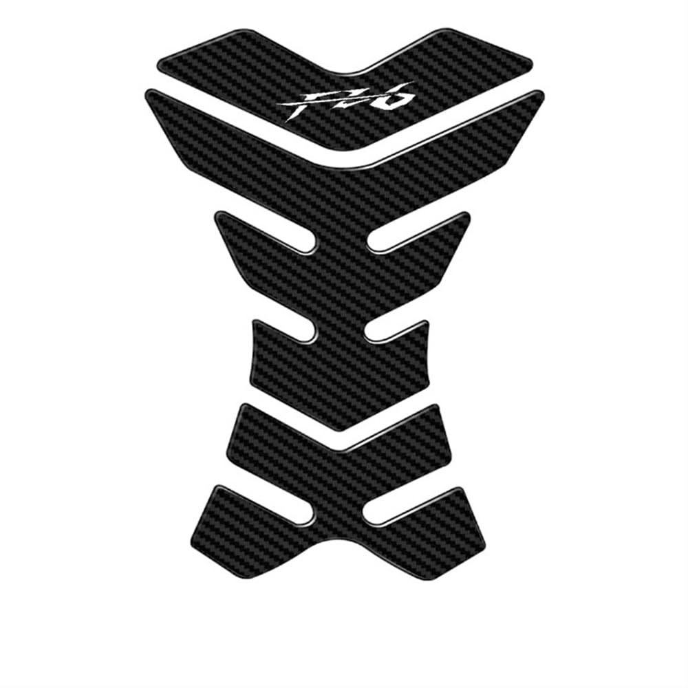 TYMUS Adesivi per Moto 3D Carbon-Look Motorcycle Tank Pad Protector Decal Stickers Custodia per Ya&ma&ha FZ6 FZ6N Tank FZ 6 Tutti Gli Anni (Color : 778)