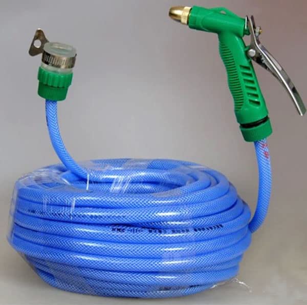 DK Craft Touch 15 Meter Length Car Washing Water Hose Pipe with High Pressure Lever Spray Gun & Brass Nozzle For Garden/Car/bike wash/pet bath etc (B0BG2XTFJK) Amazon Price History, Amazon Price Tracker