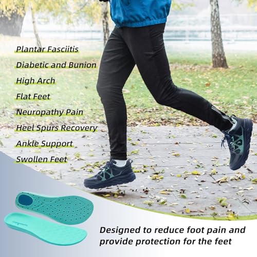 Men's Orthopedic Diabetic Wide Running Shoes: Comfortable Casual Arch Support Plantar Fasciitis Sports Sneakers, High Arch Swollen Outdoor Work Tennis Walking Shoes for Foot and Heel Pain Relief4
