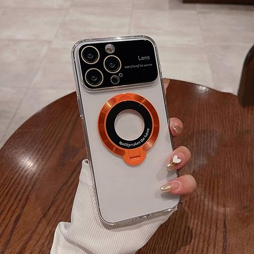Évitez les rayures sur l'objectif avec cette coque magnétique iPhone 14 Pro Max de luxe