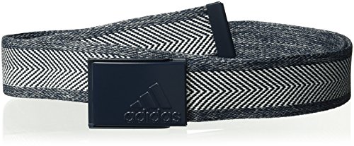 Preisvergleich Produktbild adidas Herren Heather Webbing Gürtel S Collegiate Navy / Weiß
