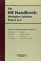 The HR Handbook: Workplace Solutions From A to Z 1933043601 Book Cover