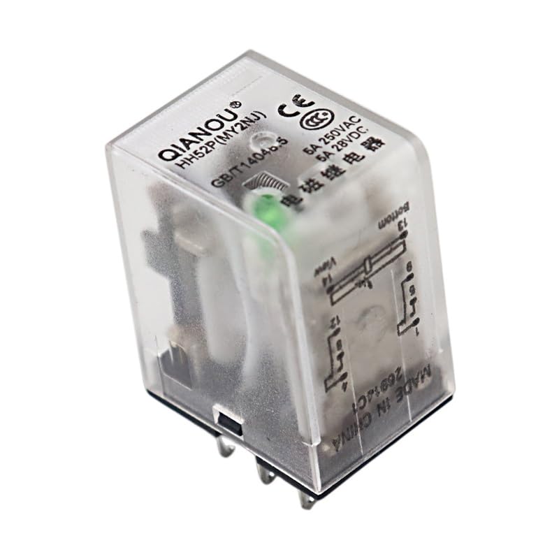 Relais de puissance MY2 DPDT 220VAC à 8 broches pour circuits électriques - 7