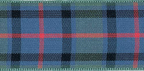 Berisfords Tartan Ribbon - 17 Traditional Designs for Home Gifts Fashion and Crafts - Flower of Scotland Tartan - 25mm Wide x 3 Metres