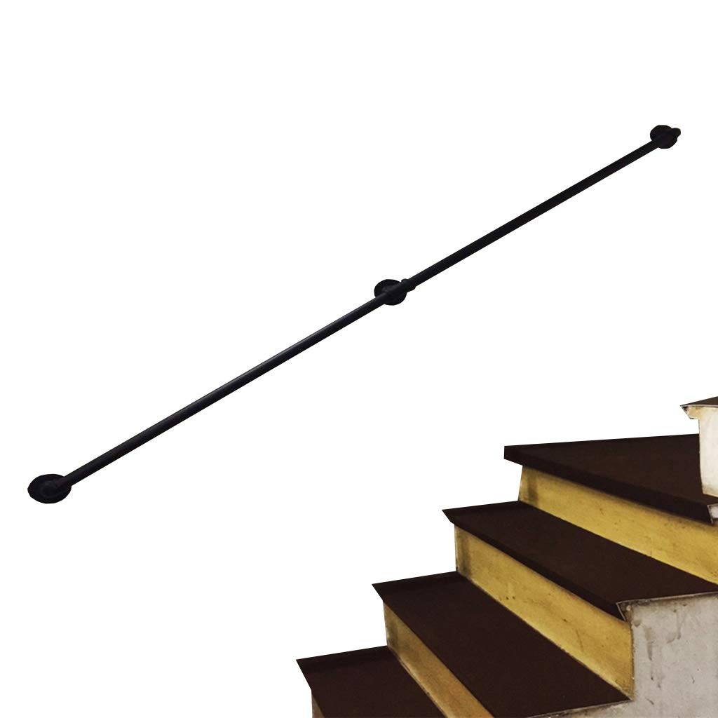 Rampe d'escalier de sécurité pour personnes âgées et enfants dans un loft moderne