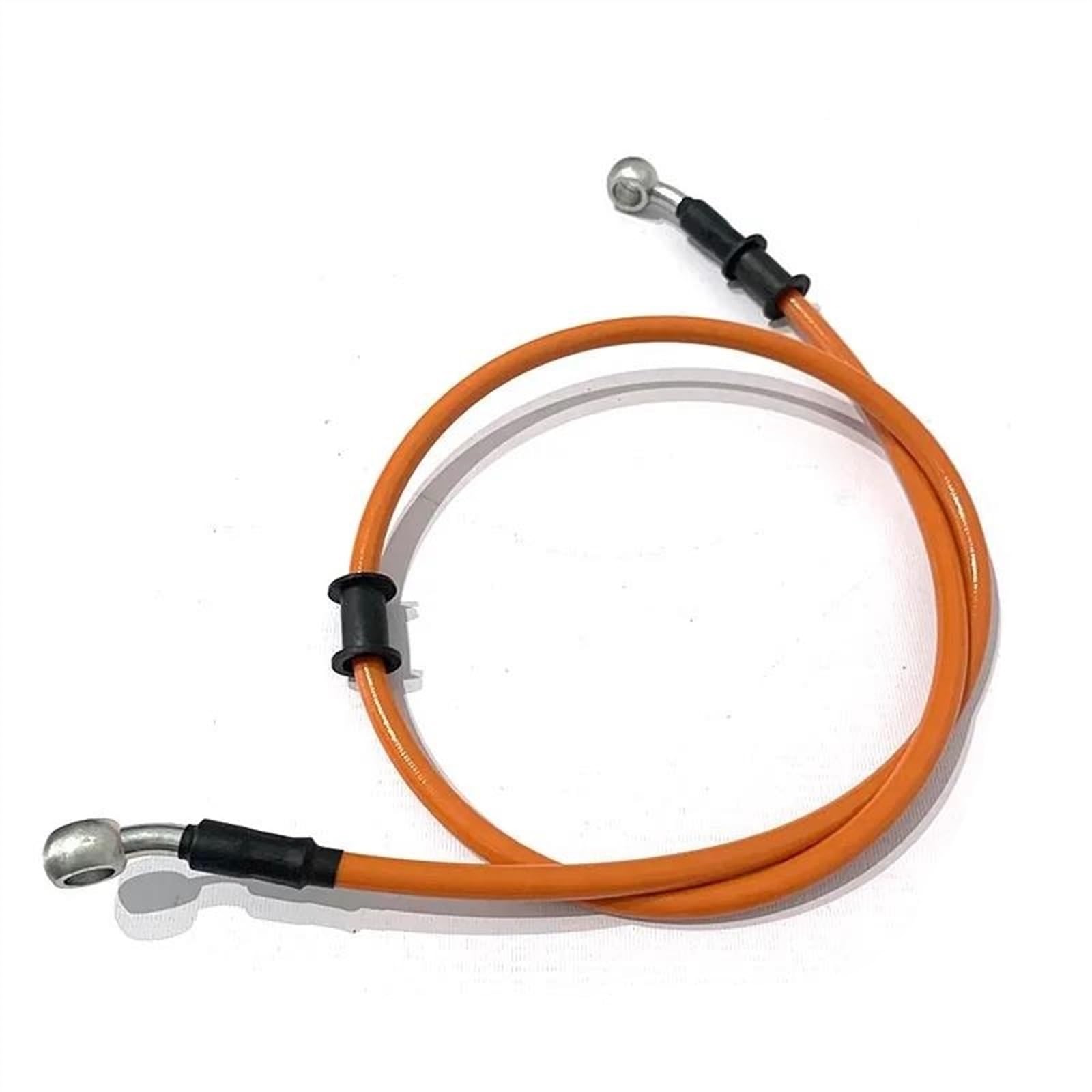Ksxzw Orange Motorbike Part Motorcycle Hydraulic Brake Lines For Head Both Sides 28 °Lengh 700Mm