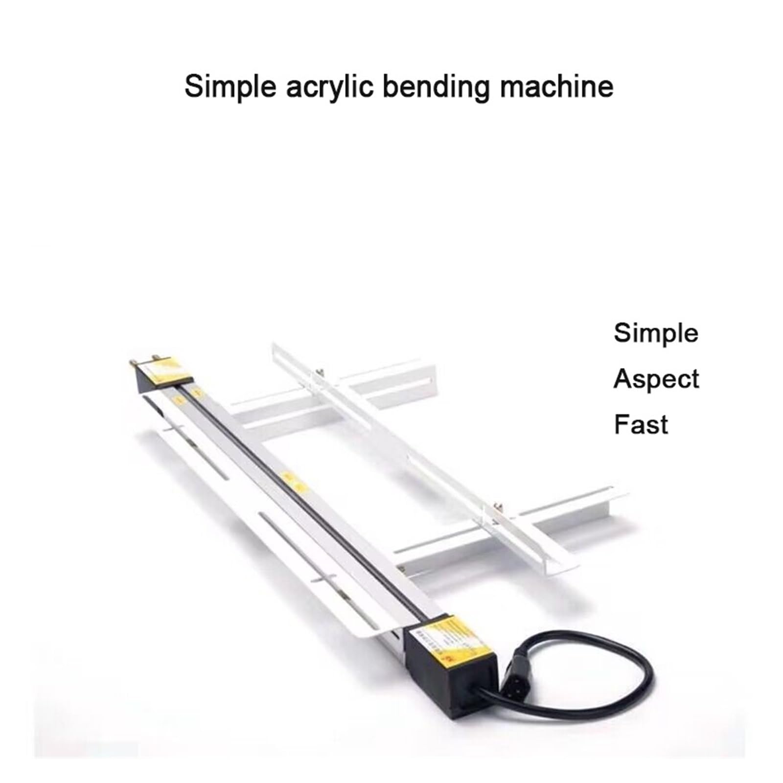 Máquina dobladora de metacrilato, Dobladora De 600MM For Placas De Plástico, Versión De Soporte, Dobladora En Caliente For Placas Orgánicas Acrílicas