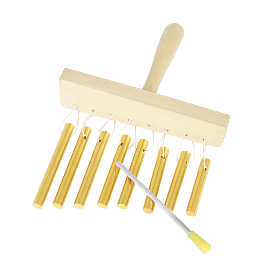 Handheld 8 note chime ornement professionnel instrument percussion éolienne