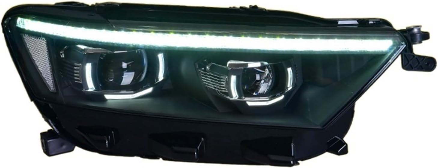 ヘッドライトアセンブリ VW T-Roc 2017-2020 LED DRL LED シーケンシャルターンシグナル LED ハイビー