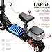 M5PRO Peak 2000W Electric Scooter for Adults,11 Inch Fat Tires E-Scooters with 34 Mph Max Speed,50 Miles Range,Dual Motors, Foldable E-Scooter with LED Lights,Fit for Commute/Off-Road/Work/School