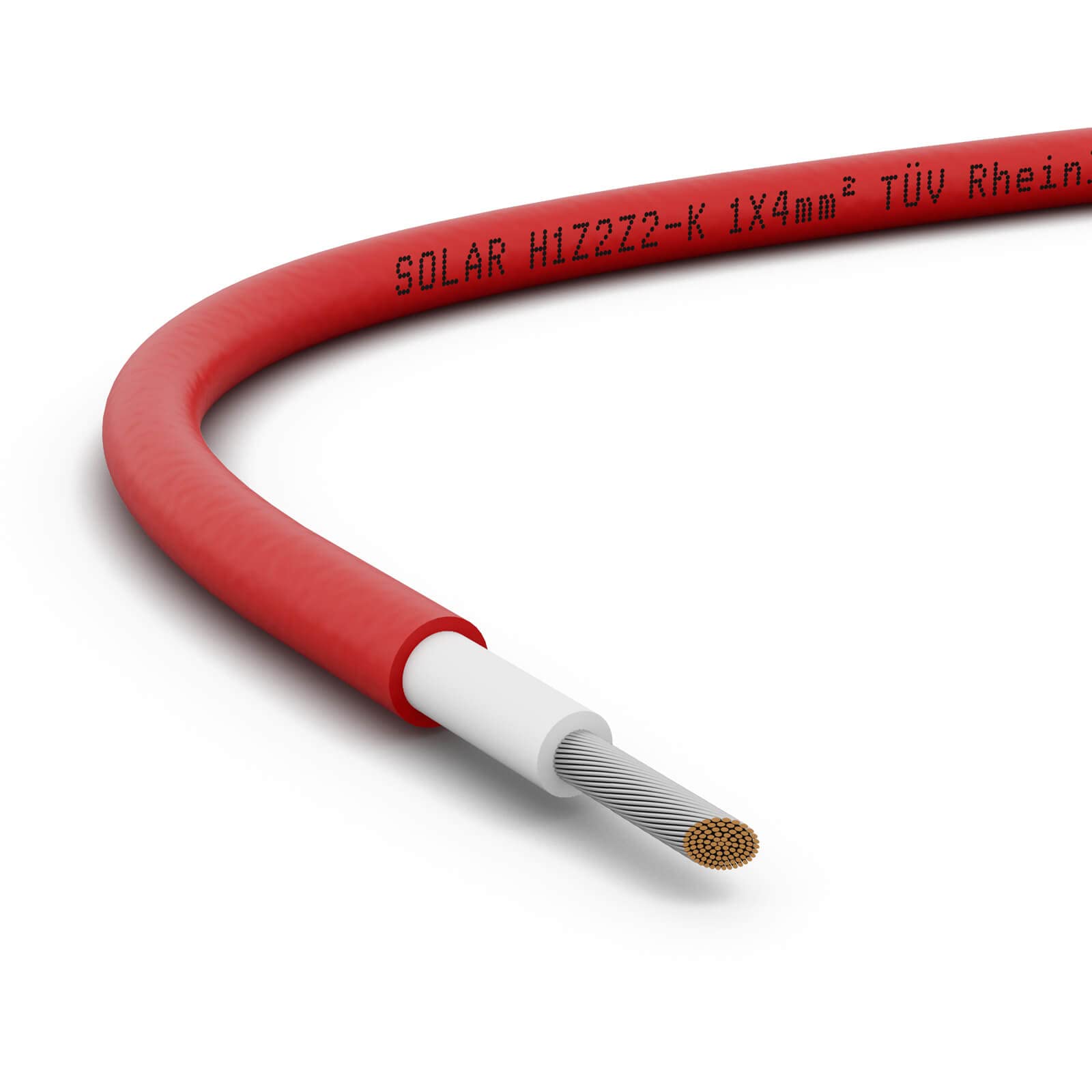 Cavo Solare KWODE 2x5m 4mm&sup2; - Con Spinne Solari E Distributori A Y, IP67, Per Pannelli Fotovoltaici, 1000V DC