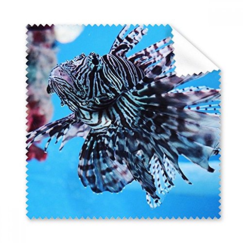 Chiffon de nettoyage poisson tropical marine pour lunettes et écran de téléphone