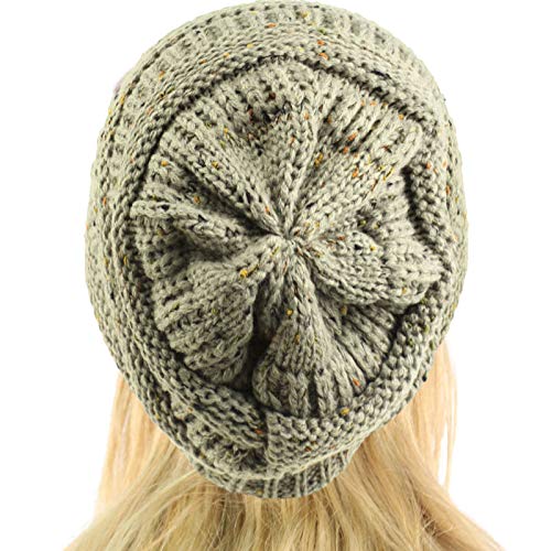 Image of Hatsandscarf CC Exclusives Solid Color Beanie Tail Hat for Adult (MB-20A)