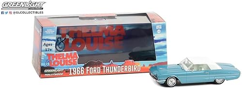 Miniatura 3 de Greenlight Lake 86619 Thelma & Louise (1991) - 1966 Thunderbird Convertible (recarga) Escala 143 Diecast