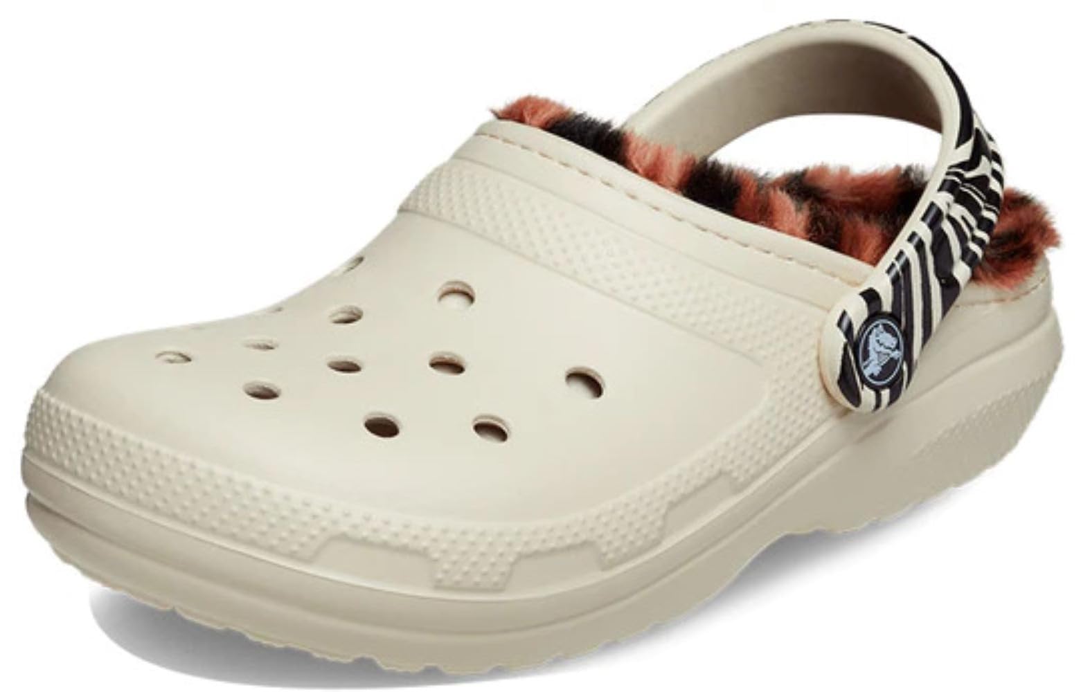 Unisex-Adult Classic Lined Print Clog