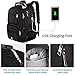 Jiefeike Travel Laptop Backpack,Extra Large Capacity TSA Friendly Anti Theft Backpacks with USB Charging Port,Water-Resistant Men Business College Computer Bookbag Fits 17 Inch Laptop&Notebook