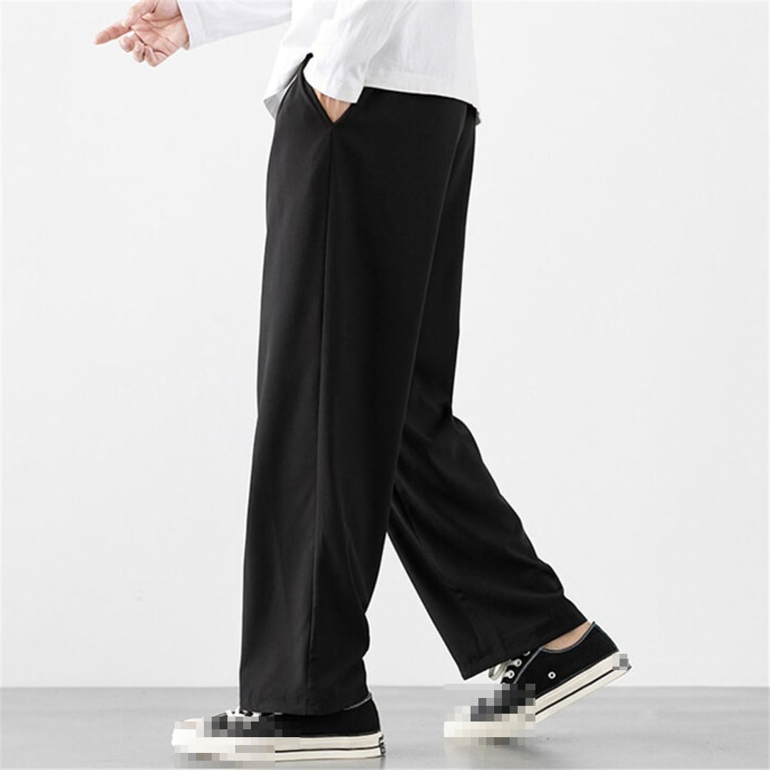 Vogrtcc Pantaloni A Gamba Larga da Uomo Pantaloni Casual da Jogging con Elastico in Vita