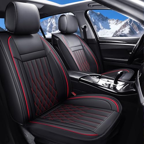 Aierxuan Car Seat Covers Full Set Universal Fit for Honda Civic Accord, Toyota Camry Prius Rav4...