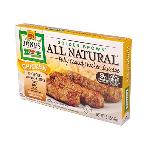 Jones, Golden Brown Chicken Links, 10 Count (Frozen)