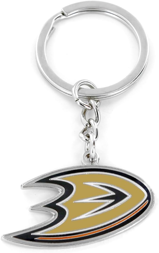 aminco NHL unisex-adult Team Logo Keychain
