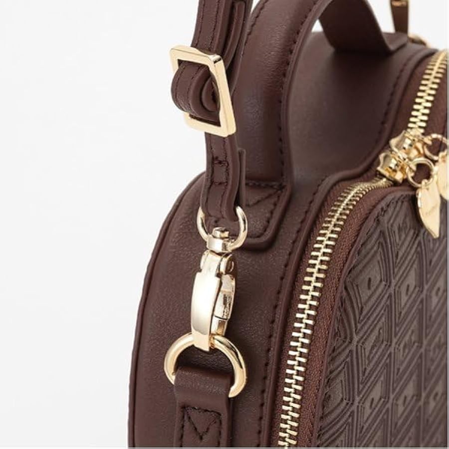 Amazon | [mezzo piano] チョコ柄ハート ショルダーバッグ ライト