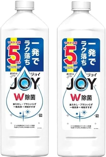 【まとめ買い】P&G ジョイ W除菌 食器用洗剤 さわやか微香 詰め替え 670mL×2個